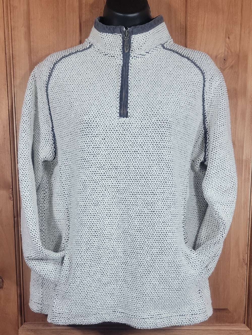 Weird Fish Textured Pullover